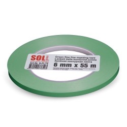 SOLL žalia lanksti kontūrinė juosta 6 mm x 55 m