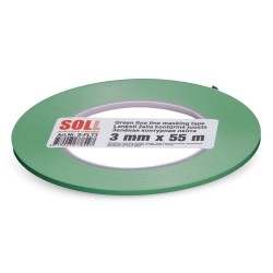 SOLL žalia lanksti kontūrinė juosta 3 mm x 55 m