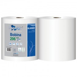 Valymo servetėlės BOBINA 2 sluoksnių 800 lapelių 1 rulonas.